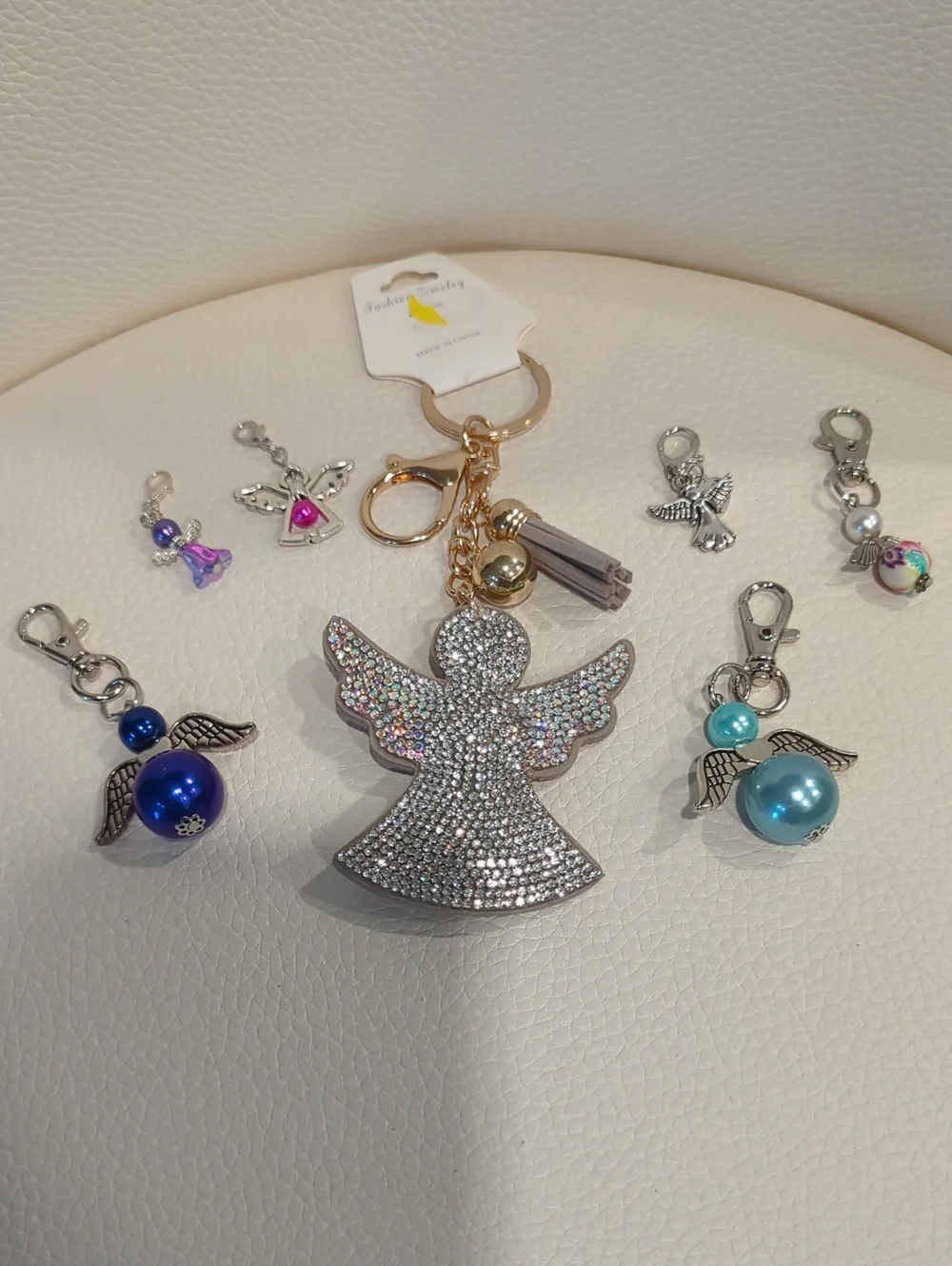 Angel Keychain/Purse Charm Bundle